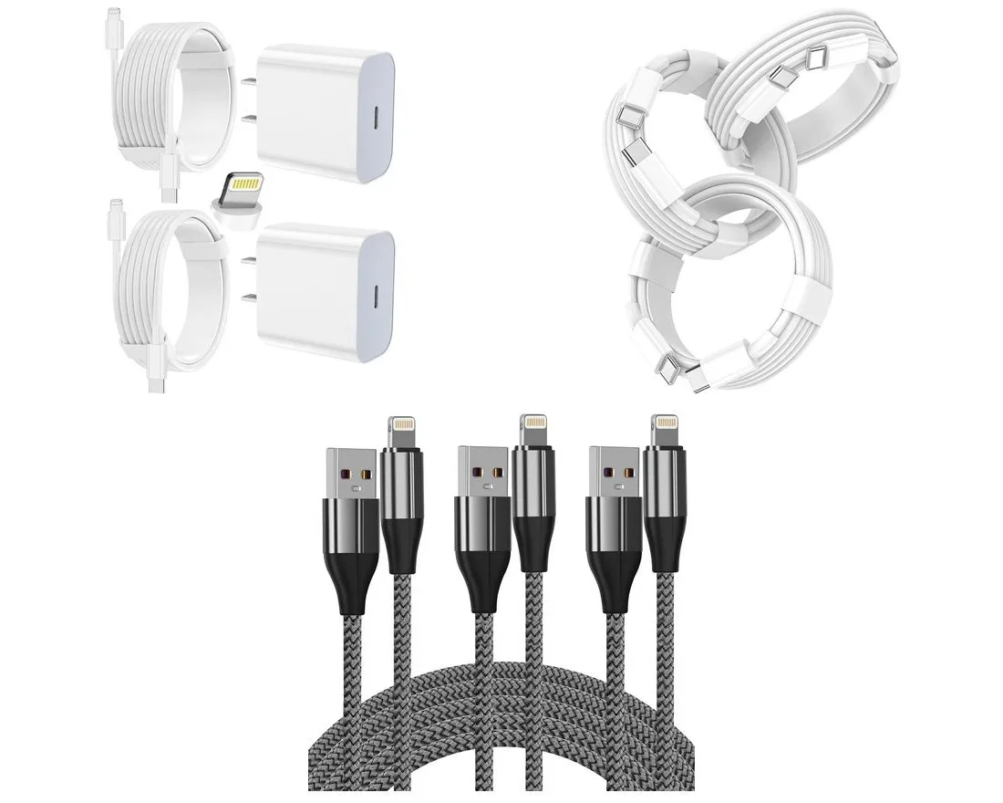 FEEL2NICE charger and charging cables